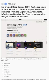 L'intera suite Adobe 